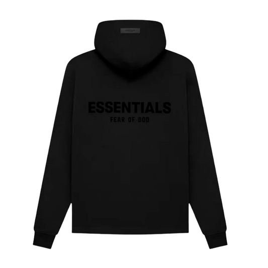 FEAR OF GOD ESSENTIALS HOODIE BLACK